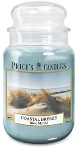 Price's Maxi Coastal Breeze svíčka ve skle
