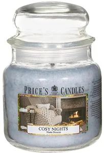 Price's MIDI Skleněná Svíčka Cosy Nights 90h
