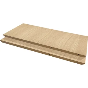Přídavné desky k Hammel Single, 2× 49×130 cm, dekor dub