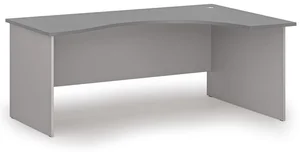 PRIMO Šedý Kancelářský Psací Stůl 180x120 cm