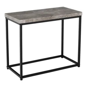 Příruční stolek TENDER černý / beton