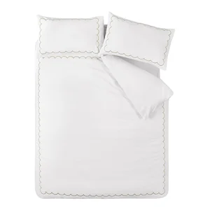 Prodloužené povlečení na dvoulůžko 230x220 cm s dekorativním lemem