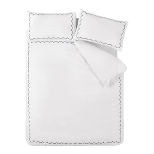 Prodloužené povlečení na dvoulůžko 230x220 cm s elegantním okrajem