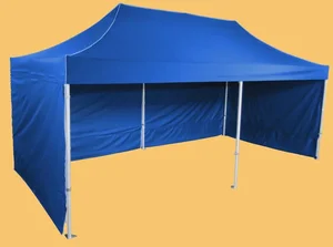 Profesionální nůžkový stan 3x6m, modrý