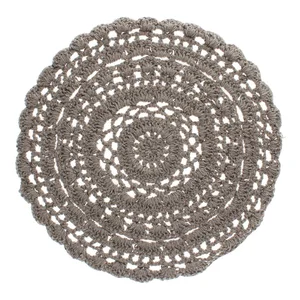Prostírání Crochet – bavlněná směs, Ø35 cm