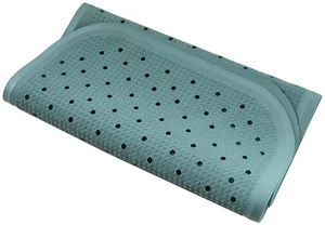 Protiskluzová podložka do vany 76x34 cm - světle modrá