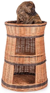 Proutěný domeček pro mazlíčky s více patry