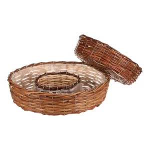 Proutěný obal na květiny PRP303 – sada 2 ks