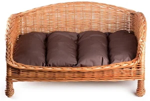 Proutěný pelíšek pro domácí mazlíčky Theo I. 80x70x45 cm