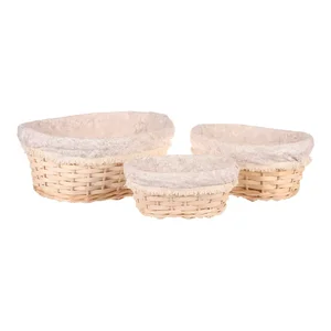 Proutěný set košů PRE208 3 ks