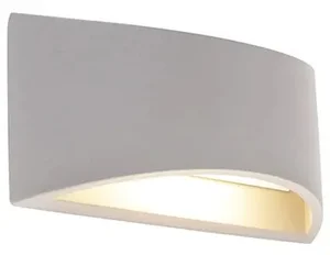 Průmyslová betonová nástěnná lampa Creil