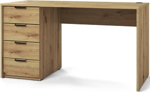 Psací stůl TEVER 140 cm – dub artisan