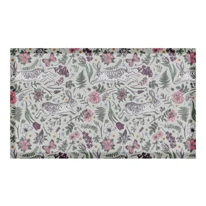 PVC rohožka 40×70 cm s motivem Wildflowers – Artsy Doormats