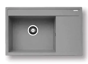 Pyragranitový dřez CAMEA 79x50 LH šedý