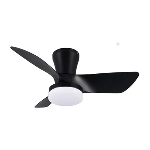 Randers – černé LED stropní svítidlo Trio