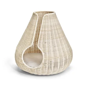 Ratanový pelíšek pro kočku Natural ø 56 cm MiaCara