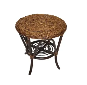 Ratanový stolek Fabion – banánový list