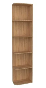 Regál ke skříni dub kraft zlatý