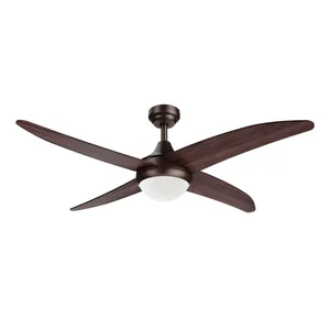 Regal LED stropní svítidlo Ø13 cm, tmavě přírodní – SULION