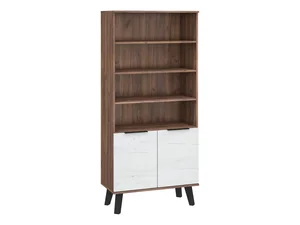 Regál OSMAK 2D – craft tobaco / craft bílý