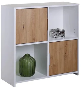 Regál PEPETO 2T Dub-Bílý