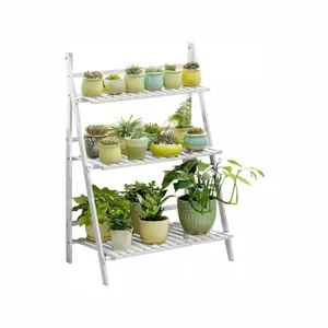 Regál z bambusu Nepel TYP 1 – bílý