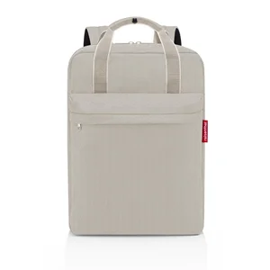 Reisenthel Allday Backpack M – 2v1 batoh a taška, Herringbone sand