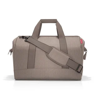 Reisenthel Allrounder L – cestovní taška Herringbone mokka