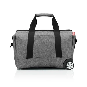 Reisenthel Allrounder Trolley Twist – cestovní taška na kolečkách, stříbrná