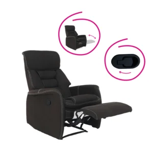 Relaxační křeslo KOMFY, látka
