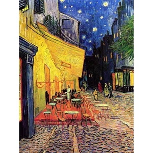 Reprodukce Van Gogh - Kavárna na terase, 30x40 cm