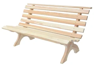 RETRO dřevěná lavice – Přírodní provedení