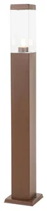 Rezavě hnědý venkovní lampový stojan Malios 80 cm - Moderní design