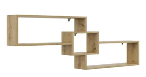 RIPIANO III Závěsná police – dub artisan