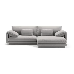 Rohová pohovka Torino pravá šedá