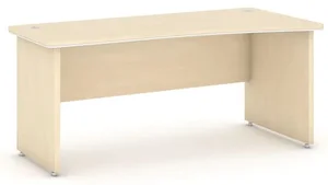 Rohový kancelářský stůl ARRISTO LUX 200x90 cm pravý bříza