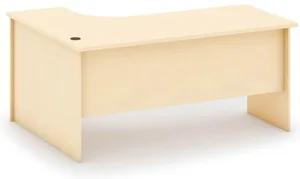 Rohový kancelářský stůl MIRELLI 140x120 cm pravý bříza