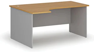 Rohový kancelářský stůl PRIMO Gray 160x120 cm levý