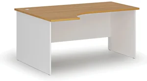 Rohový kancelářský stůl PRIMO WHITE 160x120 cm levý