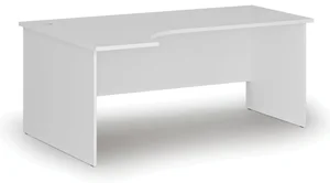 Rohový kancelářský stůl PRIMO White 180x120 cm levý