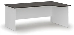 Rohový kancelářský stůl PRIMO WHITE 180x120 cm pravý