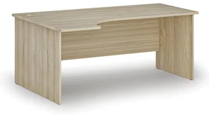 Rohový kancelářský stůl PRIMO WOOD 180x120 cm levý