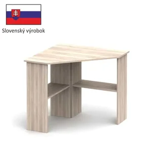 Rohový PC stůl RONY NEW – dub sonoma