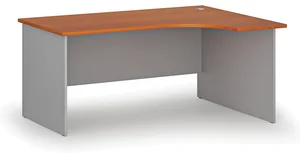 Rohový psací stůl PRIMO Gray 160x120 cm pravý