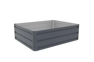 Rojaplast vyvýšený plechový záhon 100×80 cm