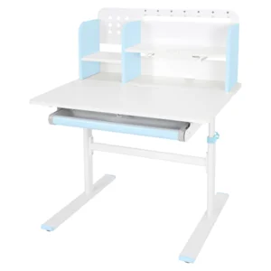 Rostoucí psací stůl ADAN modro-bílý