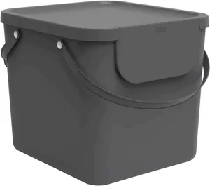 Rotho Albula 40 L box na třídění odpadu, antracit