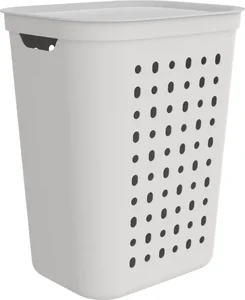 ROTHO JONA 55 L – Koš na prádlo, bílý