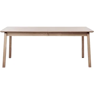 Rozkládací jídelní stůl Bari s přídavnou deskou, dekor dubu, 95×190 cm