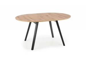 Rozkládací jídelní stůl RUBEN dub artisan/černá